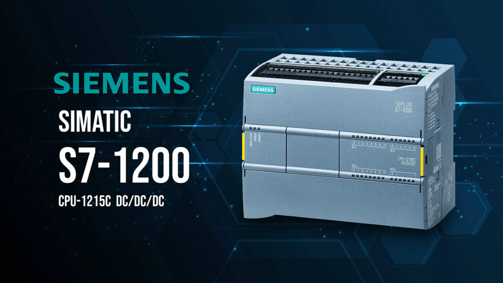 Introduction to Siemens PLC S7-1215C DC/DC/DC
