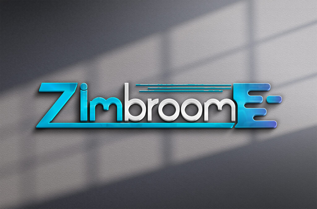 Zimbroom – Logistics & Delivery Service Logo Design
